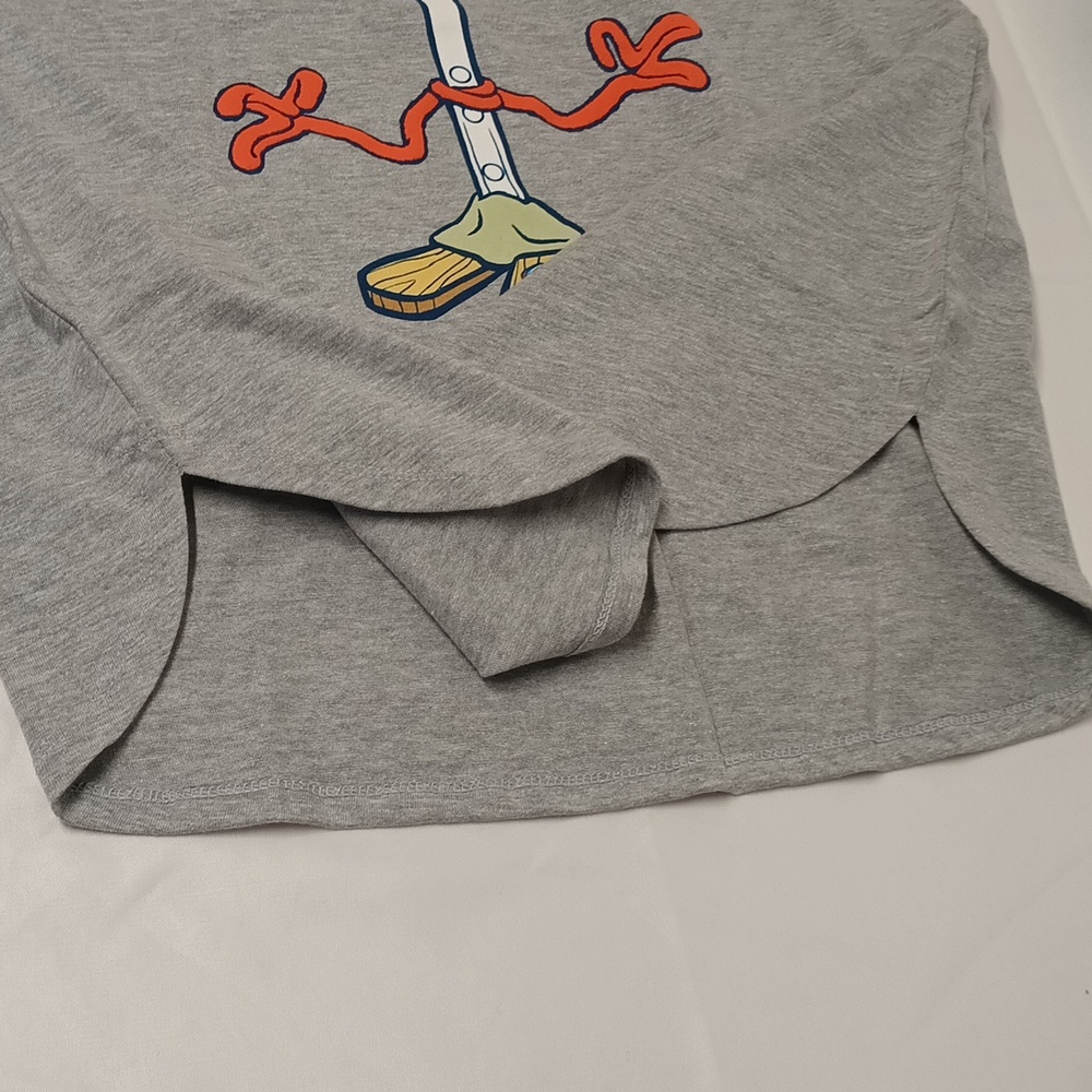 Disney Forky Tan Top Adult Sz XL I'm just Happy to be Here! Toy story 4 summer - Picture 10 of 13